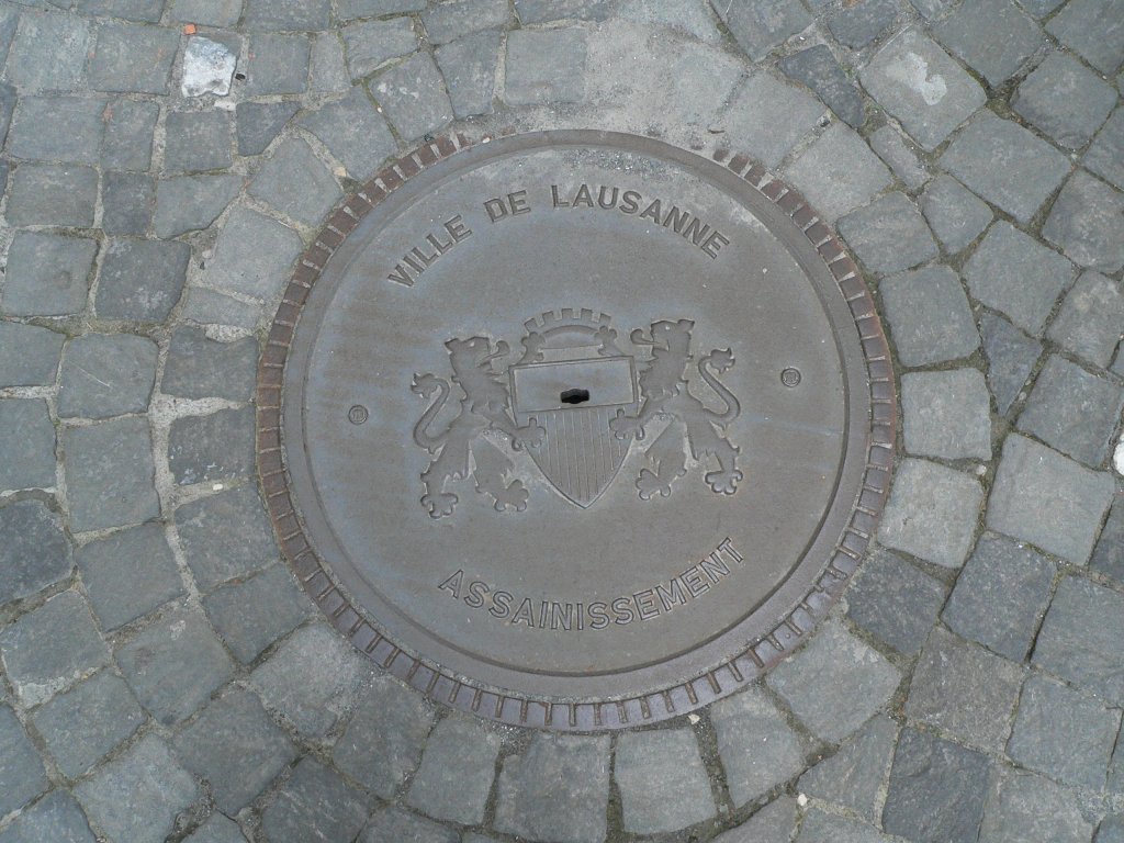 Gullydeckel Freiburg.